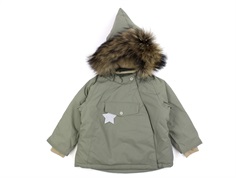 Mini A Ture vert winter jacket Wang Fur